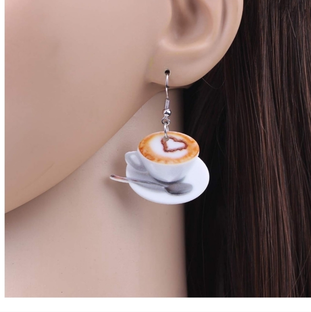 Coffee Cup Earrings